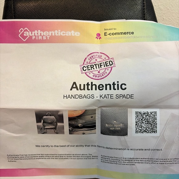 Kate Spade Midnight Black Backpack - Picture 5 of 10